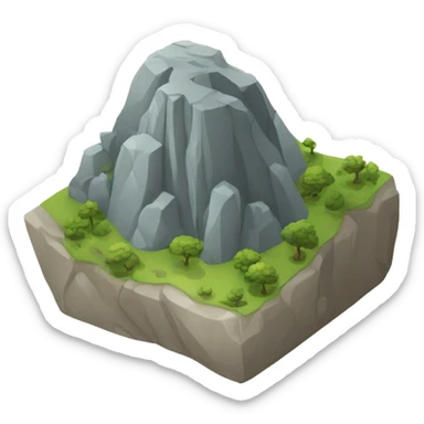 Pedra lascada soltando faísca  sticker