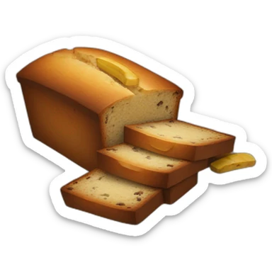 banana bread sticker