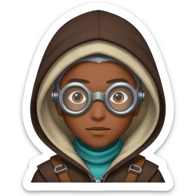 Ekko from the Arcane (a Netflix animation) sticker