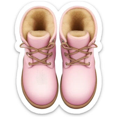 light pink uggs sticker