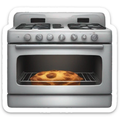 Oven sticker