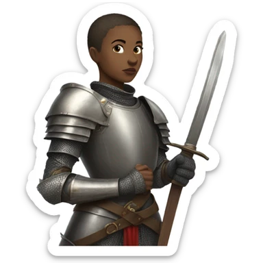 Joan of Arc sticker