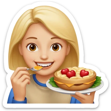 Lose 1kg/week eating foods you love sticker