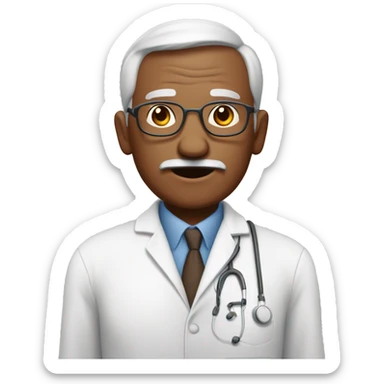 grandpa becomes a person in need of acute round the clock care in front of everybody  sticker