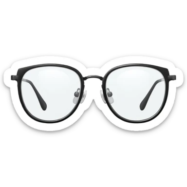 Reading glasses sticker