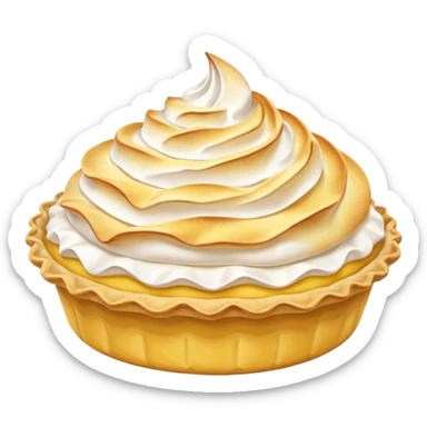 lemon meringue pie sticker