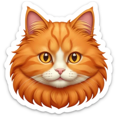 BIG FAT CAT  sticker