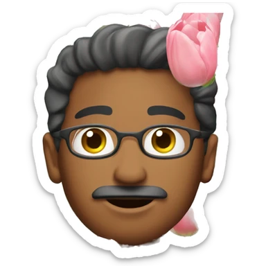 Ramo de tulipanes sticker