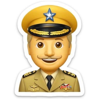 Pinochett as emoji sticker