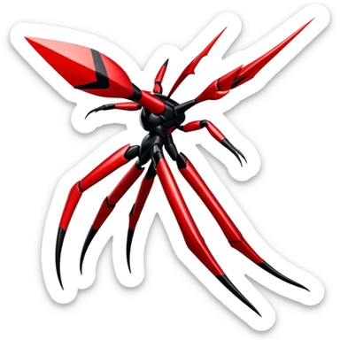 Shiny Exotic Bisharp-Scizor-Hybrid-Creature sticker