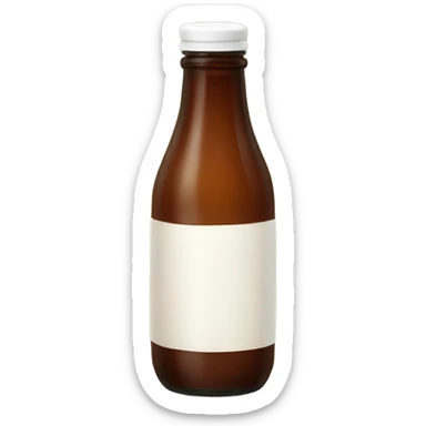 a bottle of kefir sticker