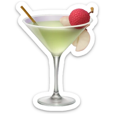 Lychee martini  sticker