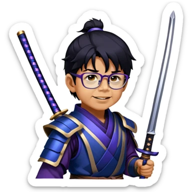 Mystic Samurai sticker