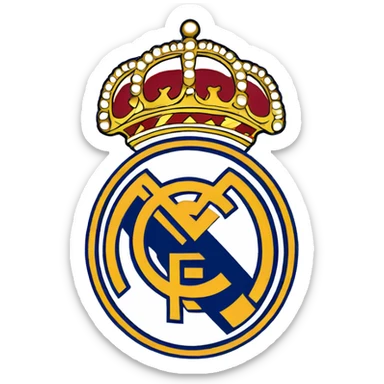 Real Madrid écusson  sticker