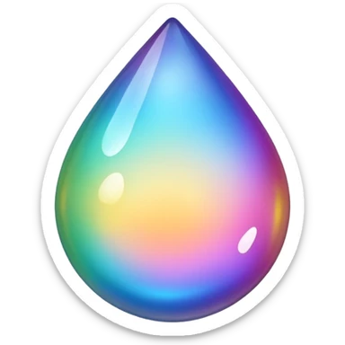 oil droplet sticker
