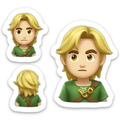 Link tears of the kingdom version sticker