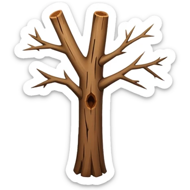 tree stick sticker