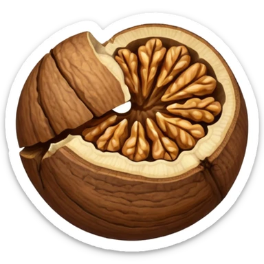 un cerneau de noix sticker