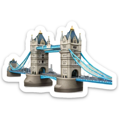 tower bridge sticker