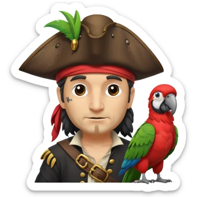 Pirata del Caribe   sticker