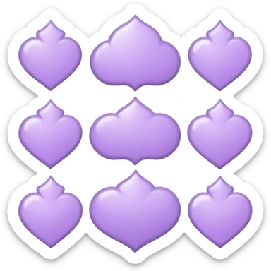 aesthetic pastel purple decorations sticker