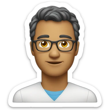 a data science nerd sticker