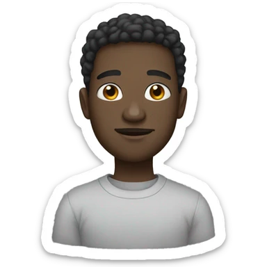 a black guy called marcus sticker