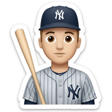 Anthony Volpe new york yankees  sticker