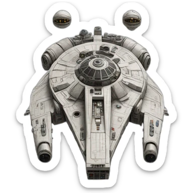 millenium falcon sticker