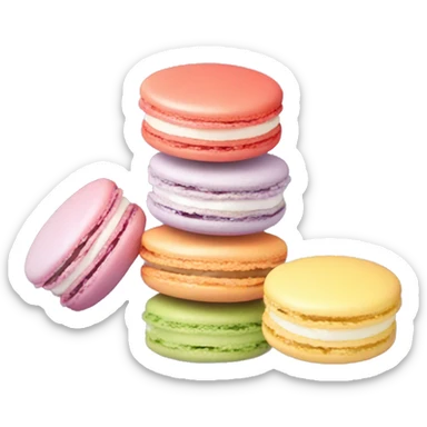 Macarons sticker