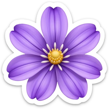 Lavender flower sticker