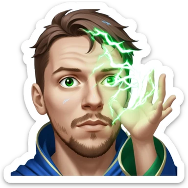 Storm Wizard sticker