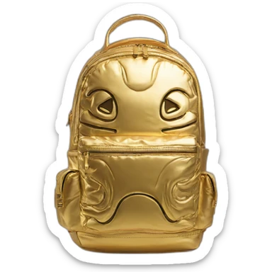 sprayground-golden-backpack sticker