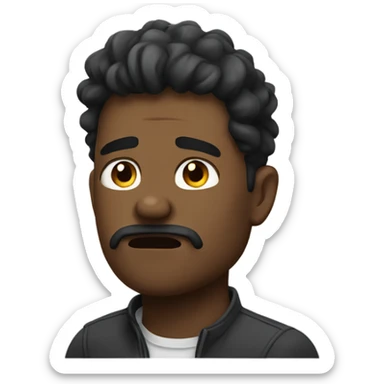 kinda upset  sticker