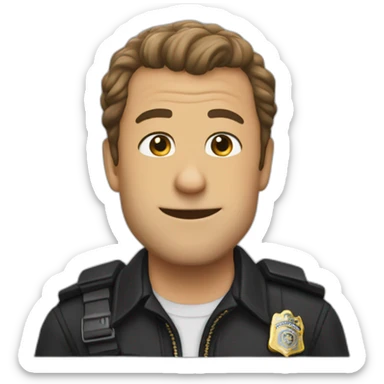 brooklyn nine nine sticker