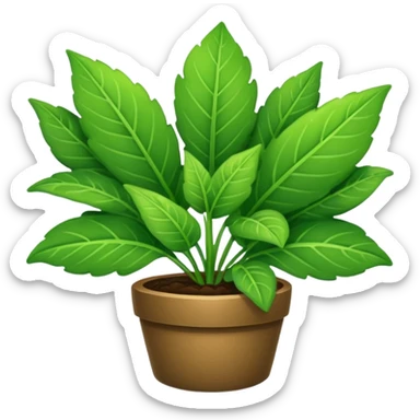 Leafy green sticker