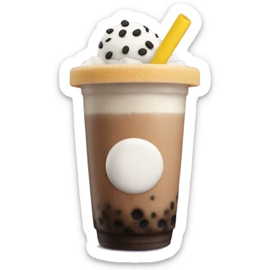 Bubble tea Oreo  sticker