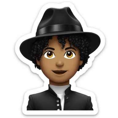 Young Michael Jackson  sticker