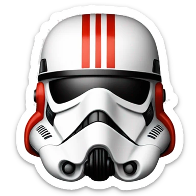 Star Wars Imperial Shock Troopers Helmet sticker
