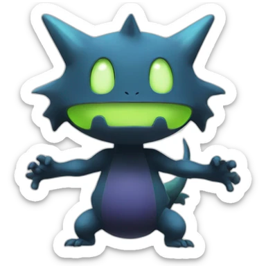 toxtricity Pokémon sticker