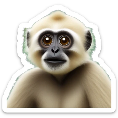 Gibbon sticker