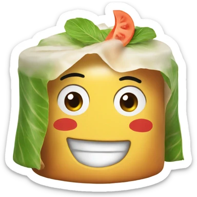 Summer roll sticker