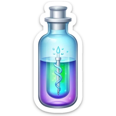 medical serum sticker