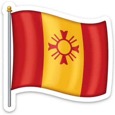 Sizilien Flagge sticker