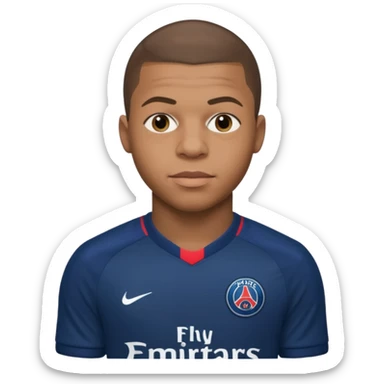 Mbappe psg sticker