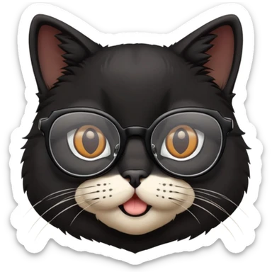 cool cat pervert sticker