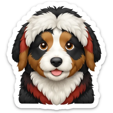 Bernedoodle sticker