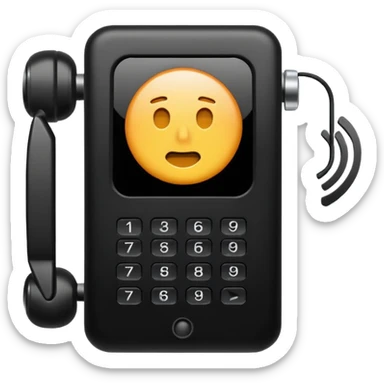 phone alarme sticker