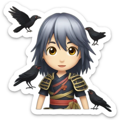 Harumichi Bouya (Crows) sticker