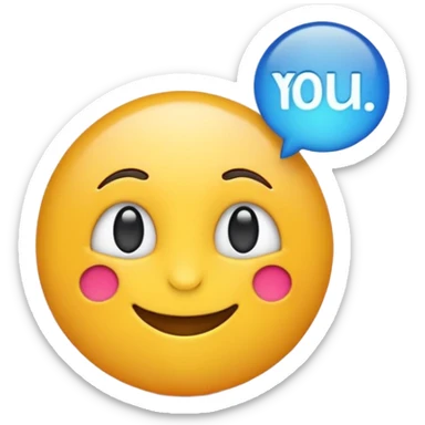make an emoji that has written "you got this" sticker
